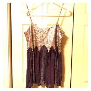 Gimmicks BKE sequin/lace detail camisole